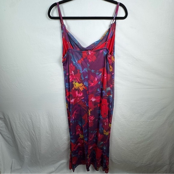 FASHION Colorful Floral Slip Dress Women’s Size XL - Picture 2 of 6